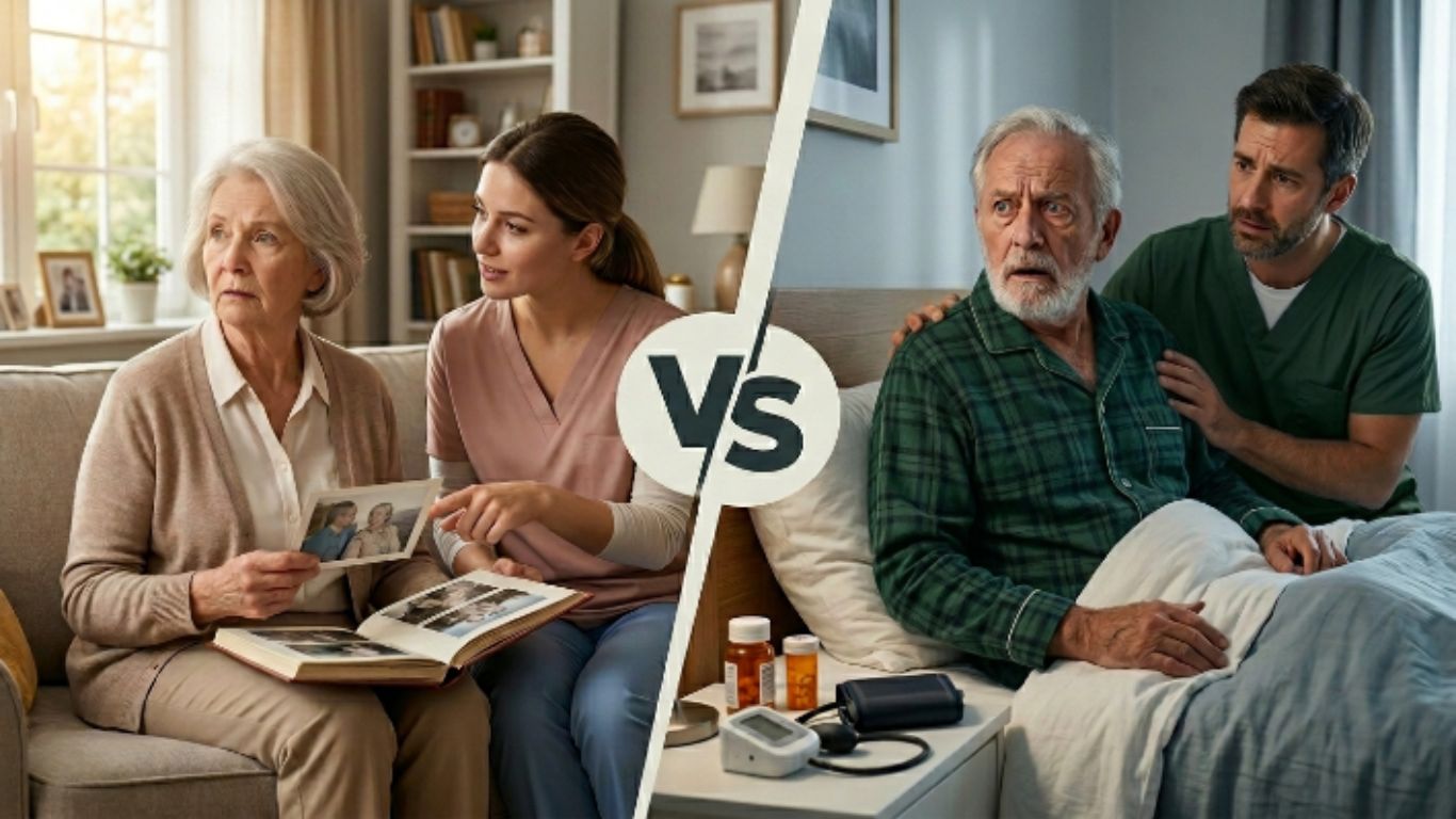 Delirium vs Dementia: Key Differences and Getting the Right Help at Home